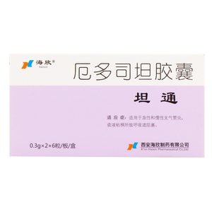 海欣 坦通 厄多司坦胶囊0.3g*12粒 急慢性支气管炎痰液粘稠呼吸道阻塞