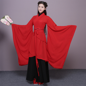 tb651750600淘宝礼仪之邦古典舞蹈演出服装古装汉服仙女广袖武媚娘