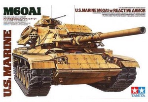 田宫 35157 1/35 美军 M60A1 带反应装甲坦克