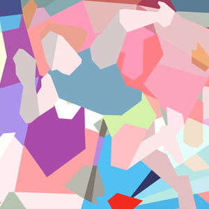 原创跑步运动色块奔放健身房跑步房壁画装饰定制跑酷赛事涂鸦墙绘