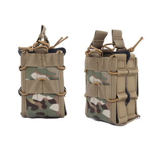 兵隼 户外并联战术弹夹包molle附件包腰封配件 快拔弹夹包 弹匣包