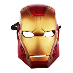 漫威复仇者disney钢铁侠ironman化妆舞会面具cosplay道具面罩脸谱