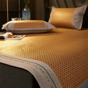 5米1.8可折叠加厚夏季床上软冰丝印尼滕天然纯腾