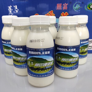 内蒙特产阿巴嘎策格内蒙酸马奶传统发酵马奶248g/瓶整箱酸奶饮品