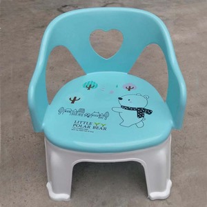 自产婴幼儿园安全座椅儿童塑料凳子加厚靠背椅子扶手板凳双色包邮