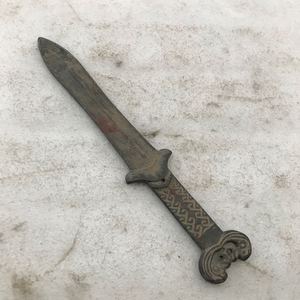 老兵器青铜铜器 匈奴刀匕首 老包浆古玩仿古杂项古董收藏镇宅辟邪