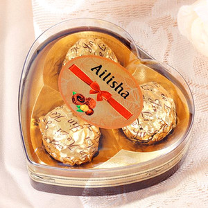爱丽莎心形礼盒夹心巧克力情人节日送女友生日礼物喜糖婚礼零食