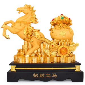 金马摆件招财马