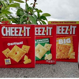 Cheez IT Baked Crackers Snacks美国进口车打芝士奶酪味小吃饼干