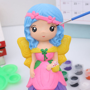 儿童石膏彩绘公主