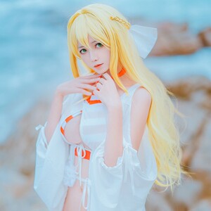 梦想家fgo fate/grand order 暴君尼禄 saber 泳装 cosplay服装