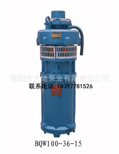 湖南衡阳大地牌 bqw100-36-15kw矿用隔爆潜水泵煤矿专用防爆水泵
