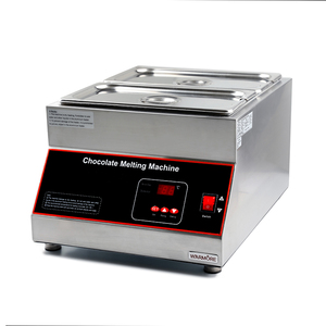WARMORE 巧克力熔炉机双缸热朱古力融炉锅全自动融化机保温炉商用