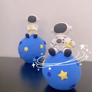 轻泥粘土手工成品