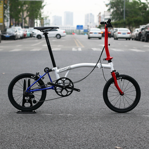 aceoffix国产小布折叠自行车便携16寸5速上下班通勤地铁公交接驳