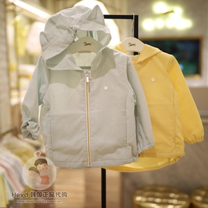 直邮ettoi韩国小飞马童装代购22夏款男女宝宝纯色可爱外套355052
