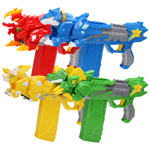星兽猎人2玩具星级兽新能抢凯炎电爆轰天双龙星耀神枪套装 男孩枪