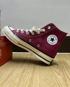 converse匡威1970s 三星标 玫红色高帮帆布鞋男鞋女鞋板鞋172140c