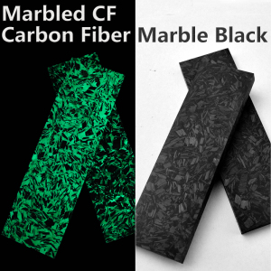 marbled cf 夜光碳纤维板大理石纹 锻造碎碳纤维乱纹 树脂刀柄料