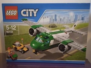 乐高 全新60101城市货运小飞机