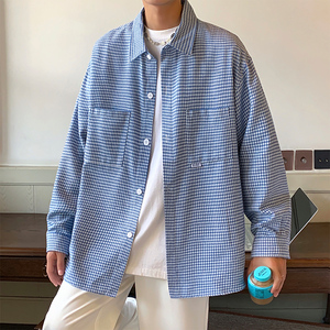 黑白细格子衬衫