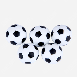 5只包邮 儿童桌上足球机用球亲子游戏桌面玩具男孩桌式足球台小球