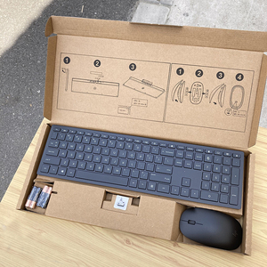 HP惠普高端商用超薄静音无线巧克力键盘鼠标套装台式电脑办公家用