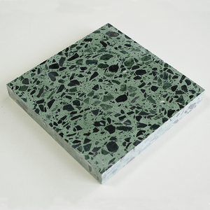 水泥石材预制人造石板 水磨石地板砖 彩色通体大理石骨料厂家直销