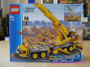 00tb0966115淘宝2005乐高lego城市警察 7245恶棍运输车无盒有说件齐