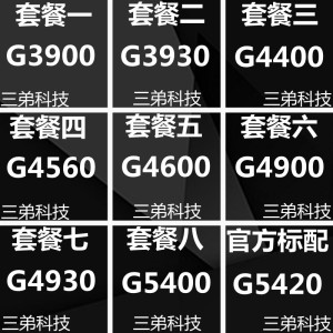 G3900 G3930 G4400 G4560 4600 G4900 4930 G5400 5420 1151针CPU