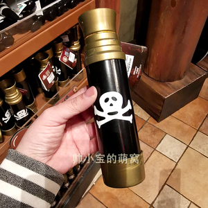 上海迪士尼国内代购 加勒比海盗海盗船长塑料可伸缩望远镜玩具