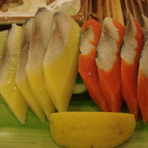 刺身新鲜日式生鱼片料理寿司鲱鱼籽西陵鱼子即食130g红黄2人付款16