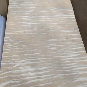 天然实木枫影木皮虎纹增白0.5mm空音箱电吉他衣橱柜子门板实木皮