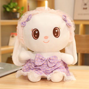可爱萝莉塔小兔子软萌玩偶公仔卡通动漫儿童生日礼物送女生玩具