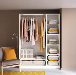 深圳广州宜家代购pax 帕克思衣柜组合大衣柜正品ikea开放式无门新