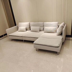 ikea宜家soderhamn索德汉四人北欧式布艺沙发小大户型可拆洗客厅