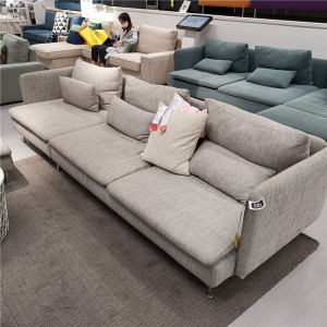 ikea北欧宜家索德汉四人沙发宽大座位可拆洗客厅大沙发正品可拆洗