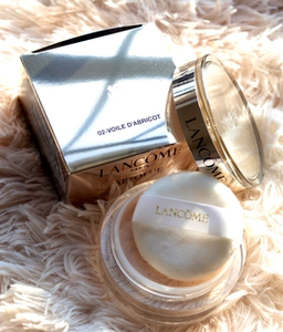 现货包邮lancome兰蔻菁纯臻颜精华散粉15g 细腻服帖持久定妆脸部