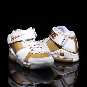 nike lebron 2 耐克勒布朗詹姆斯2代白金复刻男篮球鞋 dj4892-100