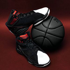 5 阿迪达斯罗斯1.5 mvp黑红男篮球鞋gy0245