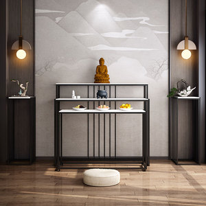 佛龛家用佛像供奉台供奉桌观音菩萨佛桌架烧香台关公保家贡台神龛