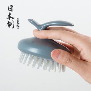 日本进口vess洗头按摩刷女士头部沐浴刷子洗发梳头皮清洁去污神器