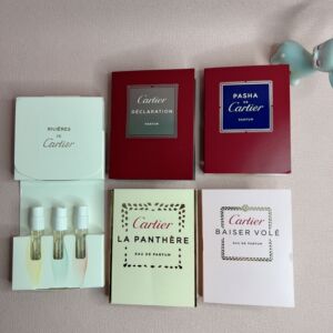 cartier卡地亚河流系列漫不经心/美洲豹/偷吻 试管香水小样1.5ml