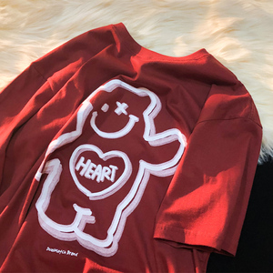 【宽松可爱小熊女短袖】宽松可爱小熊女短袖品牌,价格 - 阿里巴巴