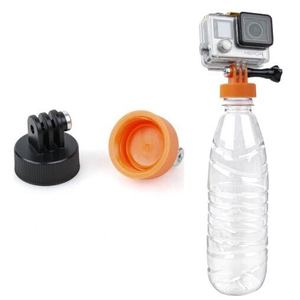 GoPro hero5/4 小蚁运动相机自拍杆支架 矿泉水瓶盖 转接头浮力棒