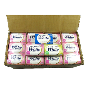 箱6日本原装花王KAO植物香皂沐浴牛奶润肤玫瑰柠檬洁面保湿130g