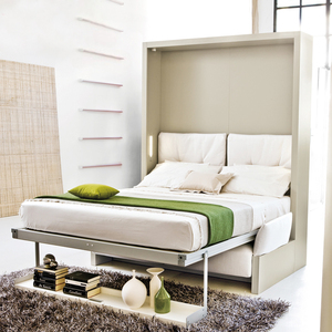 电动隐形床沙发一体折叠隐藏床多功能小户型沙发隐形壁床五金配件
