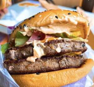 牛肉饼汉堡肉饼汉堡王