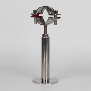 固定器304不锈钢卡扣管支架可调节管夹固定管道抱箍钢管水管5人付款9