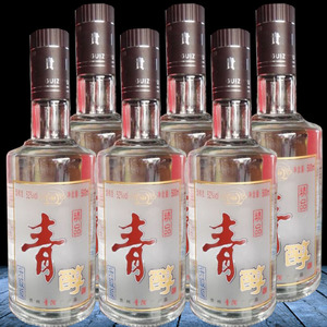 贵州特产青酒青醇酒浓香型酒升级版52度500ml×6瓶包邮